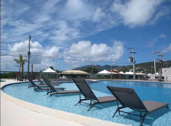 Cobertura Pe Na Areia Com Piscina Privativa E Vista Mar Na Praia Dos Anjos, Arraial Do Cabo, Para Ate 8 Pessoas מראה חיצוני תמונה