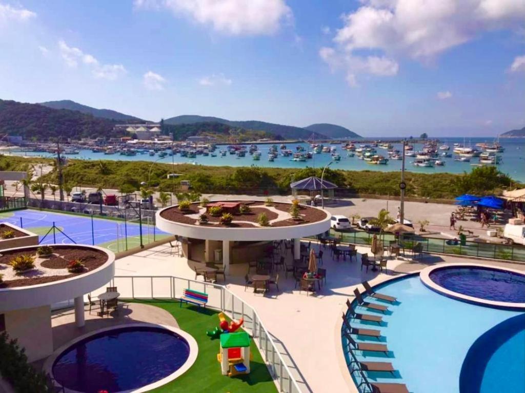 Cobertura Pe Na Areia Com Piscina Privativa E Vista Mar Na Praia Dos Anjos, Arraial Do Cabo, Para Ate 8 Pessoas מראה חיצוני תמונה