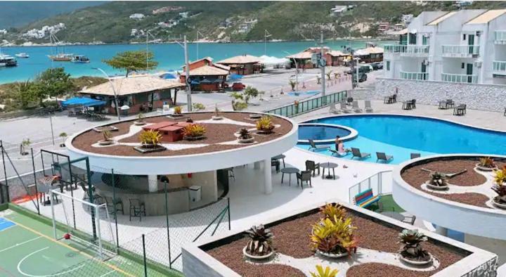 Cobertura Pe Na Areia Com Piscina Privativa E Vista Mar Na Praia Dos Anjos, Arraial Do Cabo, Para Ate 8 Pessoas מראה חיצוני תמונה