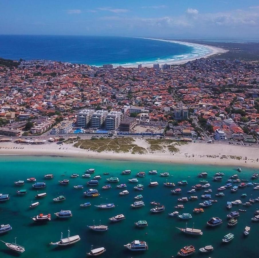 Cobertura Pe Na Areia Com Piscina Privativa E Vista Mar Na Praia Dos Anjos, Arraial Do Cabo, Para Ate 8 Pessoas מראה חיצוני תמונה