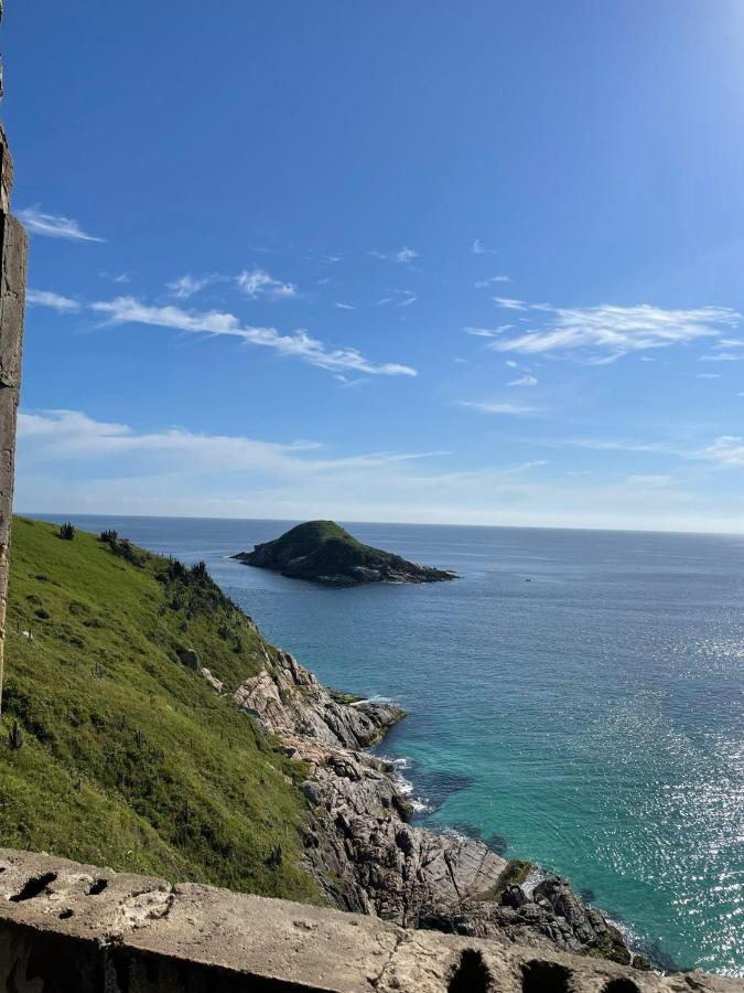 Cobertura Pe Na Areia Com Piscina Privativa E Vista Mar Na Praia Dos Anjos, Arraial Do Cabo, Para Ate 8 Pessoas מראה חיצוני תמונה